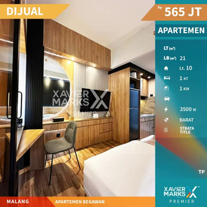 Dijual Smart Apartmen Begawan Furnished Mewah di Tlogomas Malang