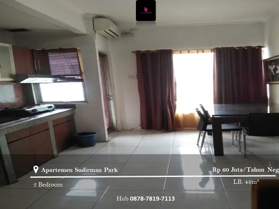 Disewakan Apartment Sudirman Park 2BR Full Furnished Tower A Low Floor