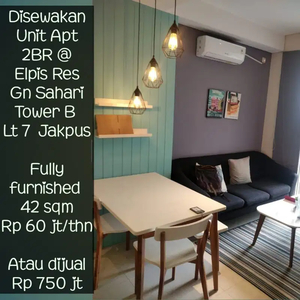 Elpis Residence Apartment 2BR Gunung Sahari Jakarta Pusat