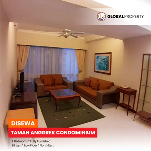 Fully Furnished, Low Floor, Taman Anggrek Condominium 2 Bedroom