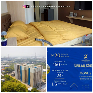 Gunawangsa Gresik Tower B Tipe 1BR DP 20JTan Bs Serah Terima Siap Huni