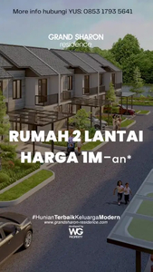Harga 1Man sudah dapat rumah mewah 2lantai di kota Bandung
