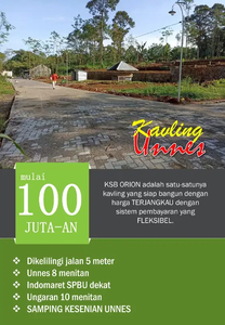 Kavling Tanah Dkt Unnes Harga Mulai 138 Jt - Gunungpati Semarang