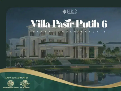 Kavling Villa Pasir Putih 6 PIK 2 uk 10x20 hrg 28jt/m2