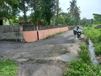 Pekarangan kecil view sawah barat balong