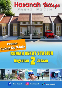 Promo keren Hasanah Village Pasir Putih Sawangan