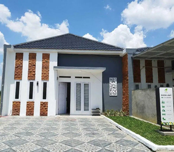 Rumah baru minimalis 1 lantai di Medan Johor dekat RSU Kasih Insani