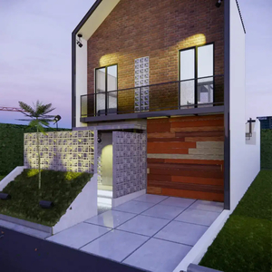 Rumah baru model terbaru dalam cluster di PTB duren sawit