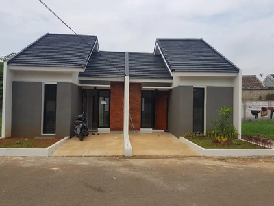 Rumah baru siap huni,bebas banjir,lokasi dekat stasiun Mutiara Citay