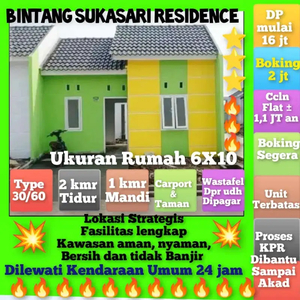 Rumah Cantik KPR Subsidi dkt TAMKOT Sepatan