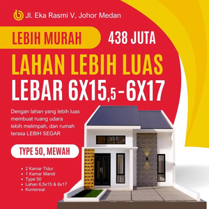 RUMAH NYAMAN DI MEDAN JOHOR STRATEGIS