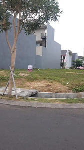 Tanah hoek / hook luas 188 m2 di cluster Banjar wijaya lokasi premium