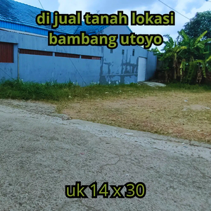 Tanah Kosong Jalan Bambang Utoyo
