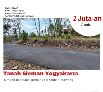 Tanah Siap Bangun Sleman Yogyakarta SHMP