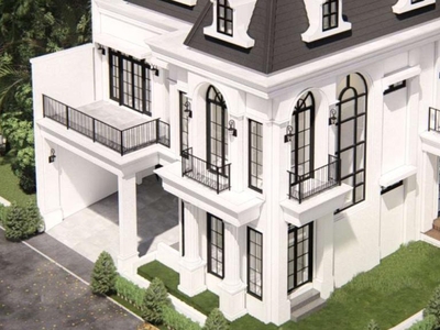 Dijual Rumah Baru Lokasi Strategis dengan Design American Klasik
