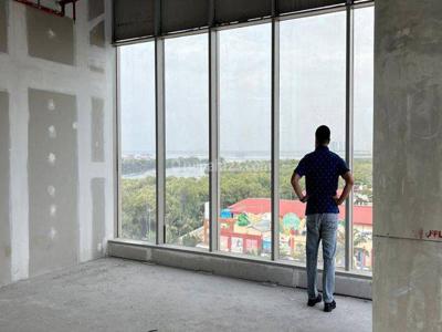 Dijual Gold Coast Office Luas 107m Kondisi Bare View City Jalan Raya Termurah