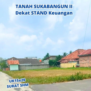 Dijual Tanah Siap Bangun lokasi sukabangun II lr.masjid