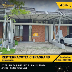 DISEWA Rumah Furnished Cluster CitraGrand Sambiroto Tembalang Semarang