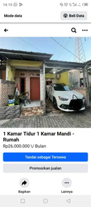 Rumah dikontrakkan dalam cluster