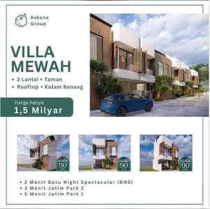 Villa Premium Batu Dekat Alun-Alun Batu