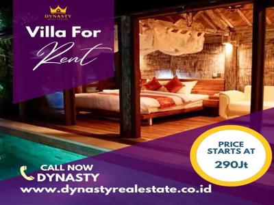 For rent Villa at Seminyak Bali Very Quite and Comfortable