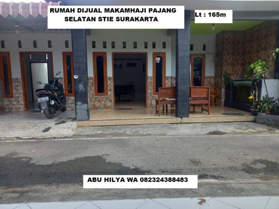 BU DIJUAL CEPAT RUMAH MAKAMHAJI PAJANG DEKAT STIE SURAKARTA