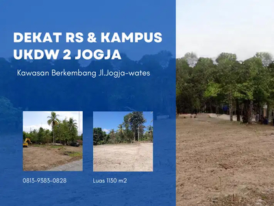 Dekat Kampus UKDW 2 Jogja & Mercubuana Cocok Bangun Kos dan Inves