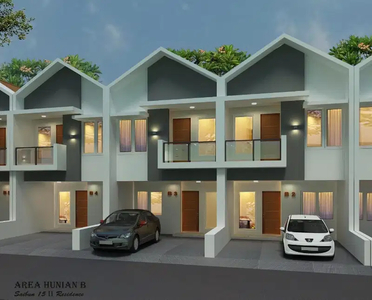 Di Jual Rumah Baru Dalam Cluster Lt 66 m² Hanya 16 Unit Di Jati Padang