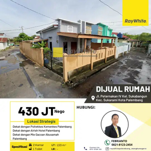 Di Jual Rumah Jl. Peternakan IV Kel. Sukabangun