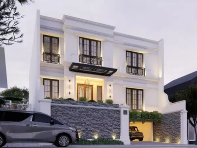 Dijual brand new rumah mewah design classic modern di kebayoran baru