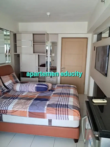 Dijual murah apartemen educity stamford full furnish mewah