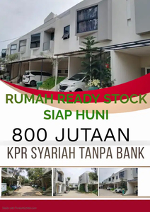 Dijual Rumah 800 Jutaan Dekat Tol Limo KPR Syariah Ready Stock Srt SHM