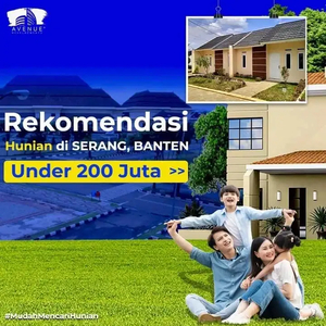 Dijual Rumah Baru Siap Huni Dekat Polda Banten