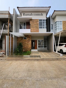 Dijual Rumah Minimalis Modern Dalam Cluster Di Batu Ampar Condet Jakar