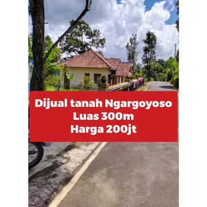 Dijual tanah Ngargoyoso cocok untuk villa