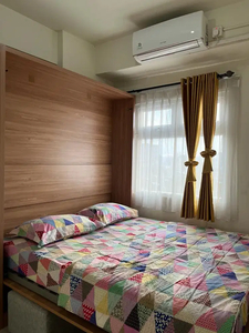 DISEWA MURAH APARTEMEN GREEN PRAMUKA 2 KAMAR FURNISH ORCHID MALL IPL