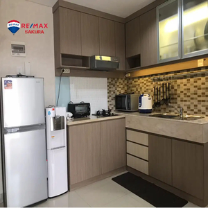 Disewakan Apartemen Trivium Terrace Lippo Cikarang 2 BR Furnished