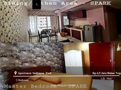 Disewakan Apartement Sudirman Park High Floor 2BR Furnished Tower A