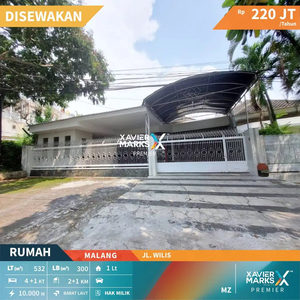 Disewakan Rumah Jl Wilis Malang Cocok untuk Tempat Usaha atau Kantor