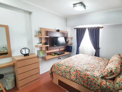 For Rent 1 Bedroom with Bathtub Coral Sand Apartment Rasuna Jakarta
