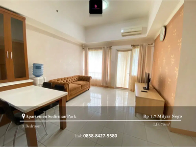 For Sale Apartement Sudirman Park 3 Bedrooms Low Floor