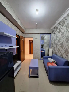 Full furnish bagus‼️Apartemen gunawangsa merr 2 BR lantai 6