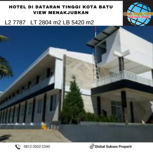 Hotel Modern Bagus Strategis Area Wisata Siap Operasi Di Bumiaji Batu