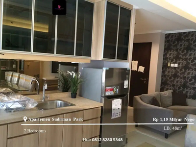 Jual Apartemen Sudirman Park Low Floor 2BR Full Furnished South View