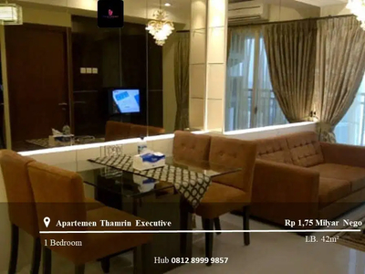 Jual Apartement Thamrin Executive Residence 1BR Full Furnished View GI