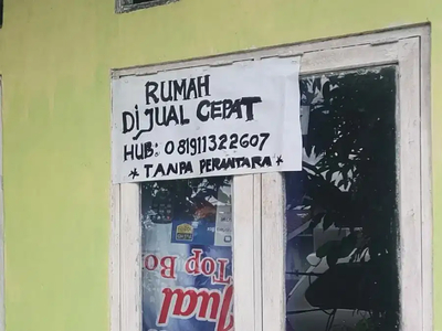 Jual Rumah Cepat Tanpa Perantara