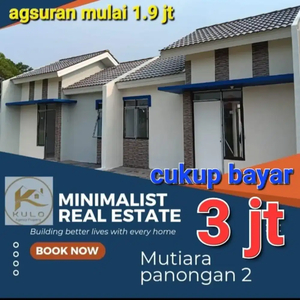 Mutara panongan 2 Rumah murah bonus ac 2 unit curug panongan