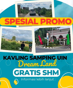 promo kavling samping kampus UIN