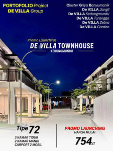 Promo Rumah 2 Lantai De Villa Kedungmundu Semarang