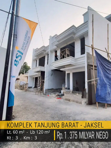 Rumah Baru Plus Rooftop Dalam Cluster Besar Di Tanjung Barat Jaksel